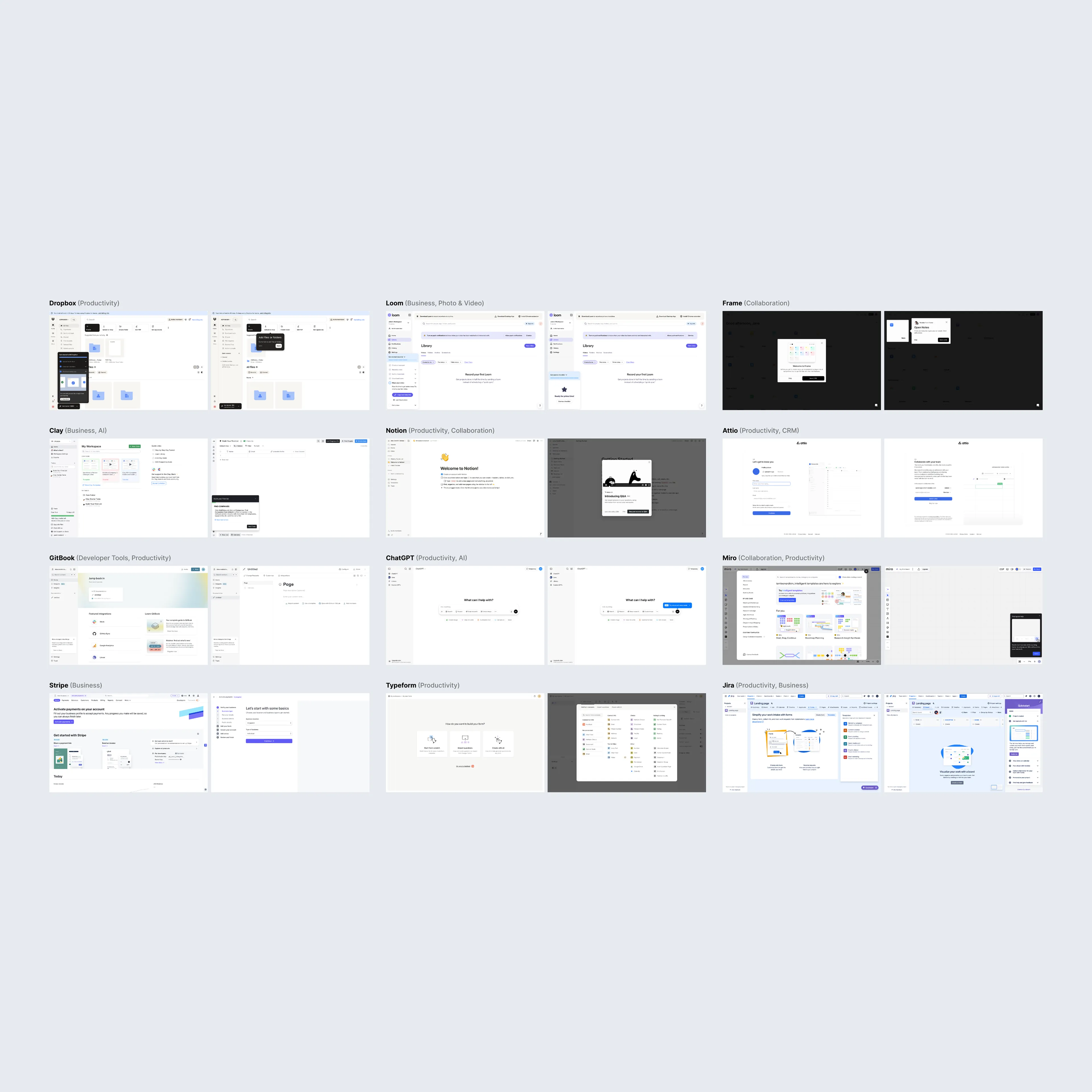 Скриншот Mobbin